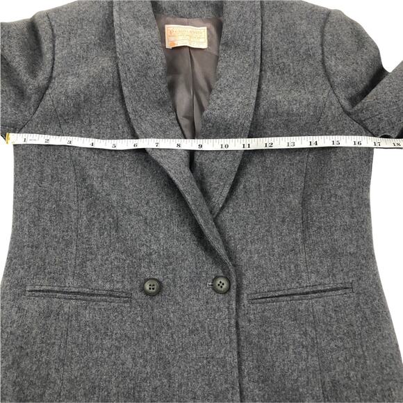 Pendleton vintage gray  Virgin Wool Blazer Small - Picture 6 of 8